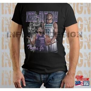 Karl Anthony Towns Shirt Professional Basketball Players Tshirt Unisex